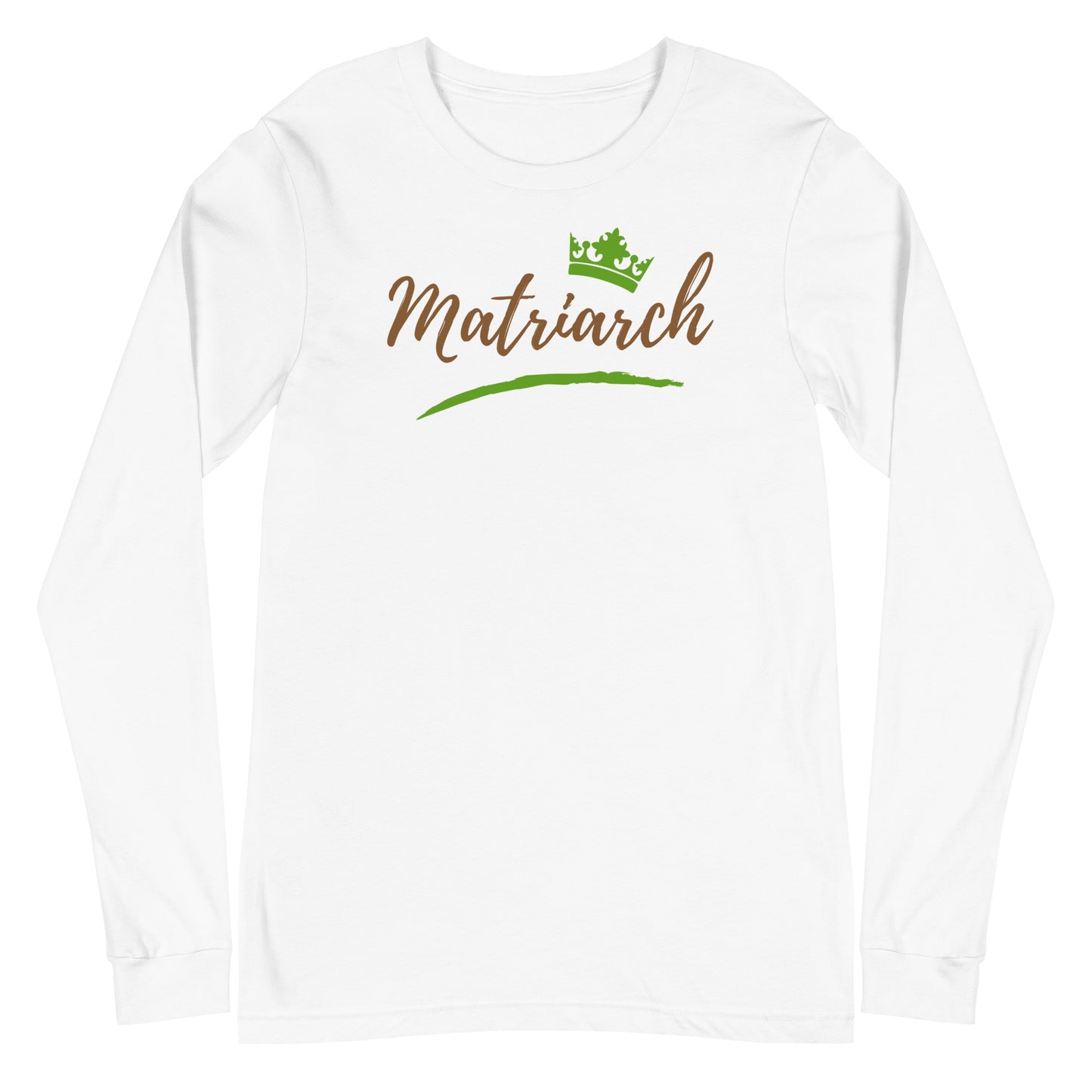 Matriarch Long Sleeve Tee- White
